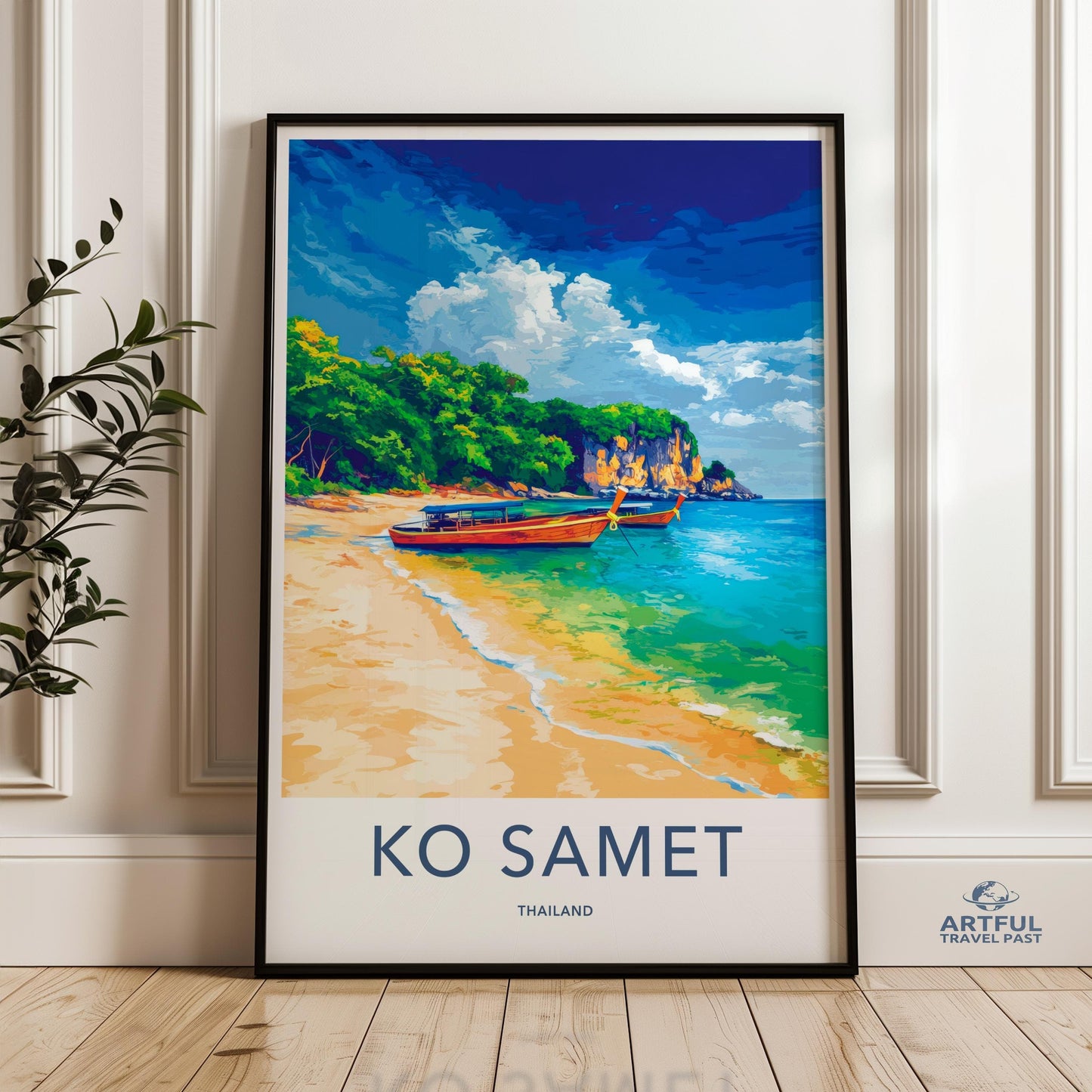 Ko Samet Poster - Thailand Wall Art