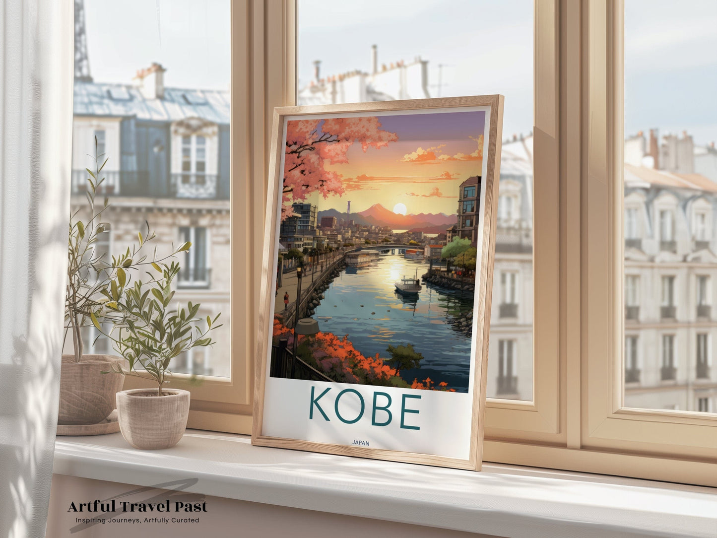 Kobe Poster | Japan Wall Art | Asia Decor