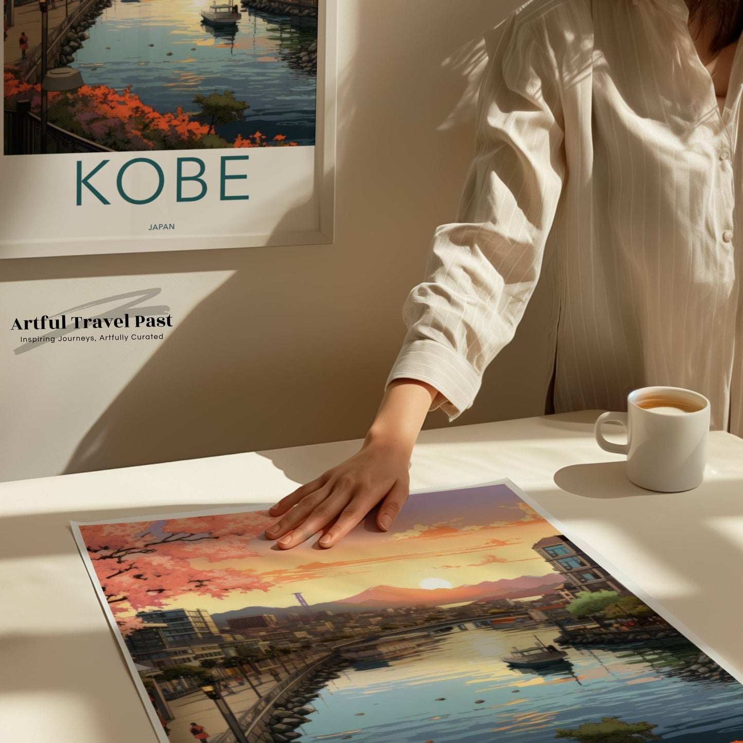 Kobe Poster | Japan Wall Art | Asia Decor