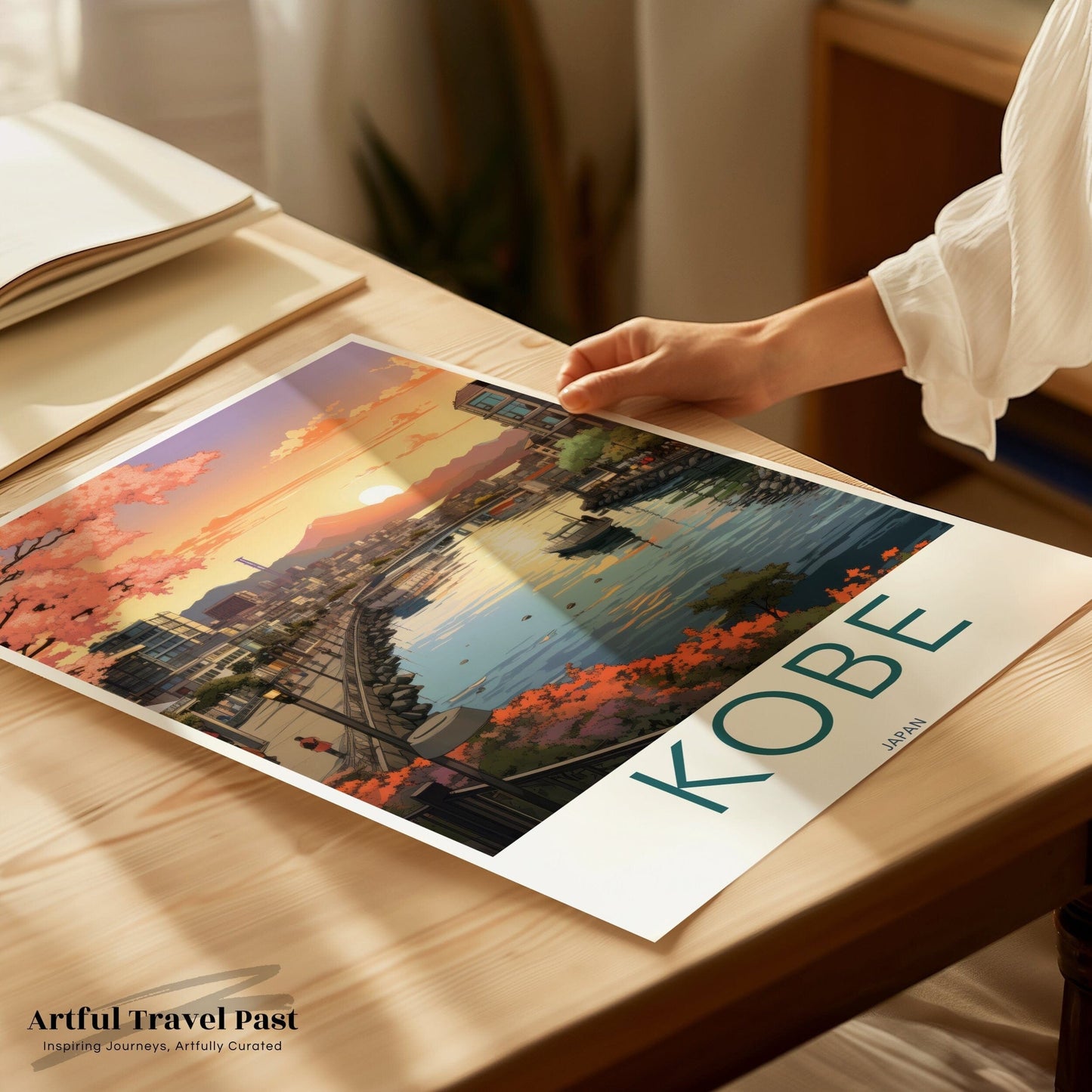 Kobe Poster | Japan Wall Art | Asia Decor