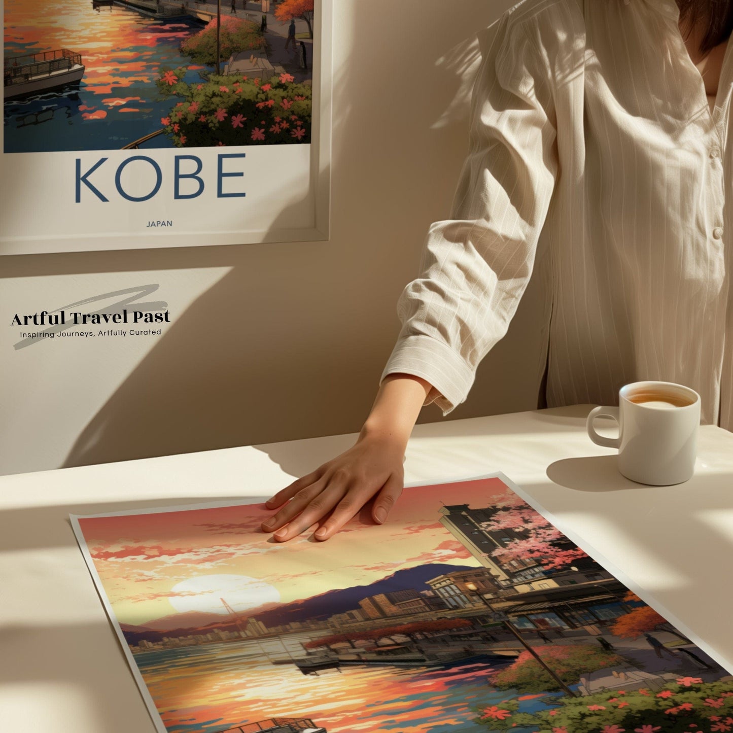 Kobe Poster | Japan Wall Art | Asia Decor