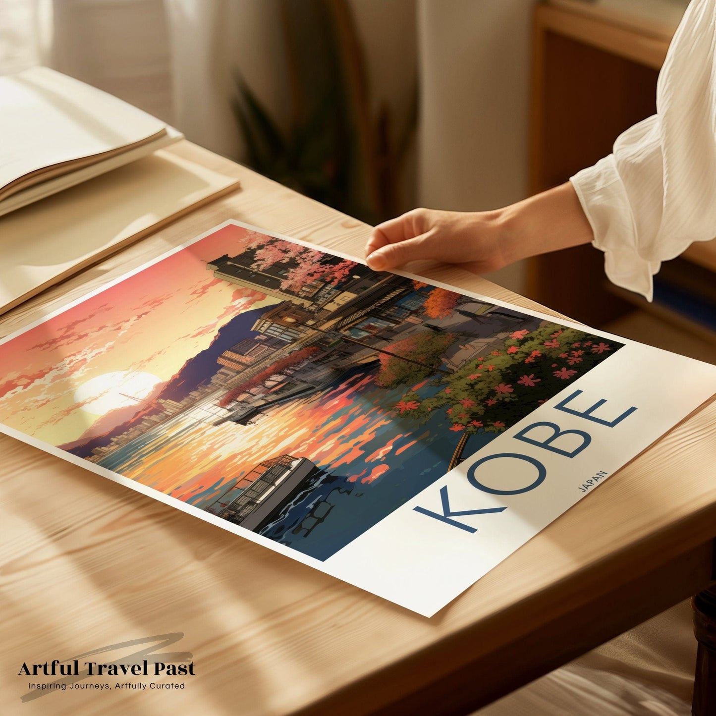 Kobe Poster | Japan Wall Art | Asia Decor