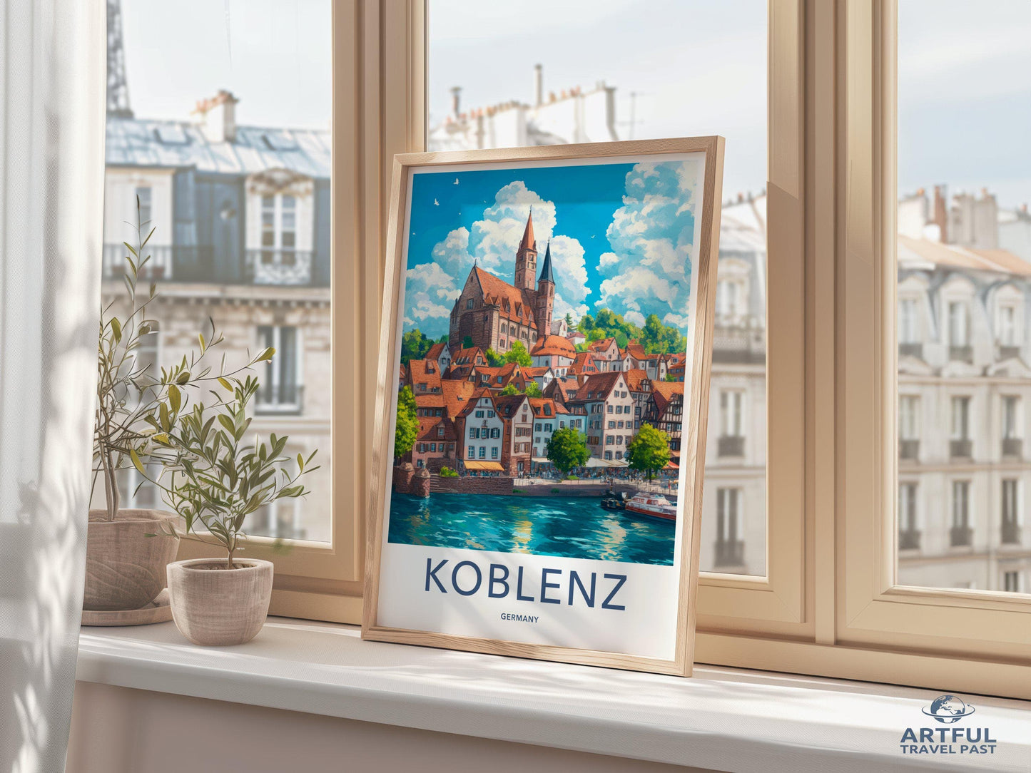 Koblenz Poster - Germany Wall Art