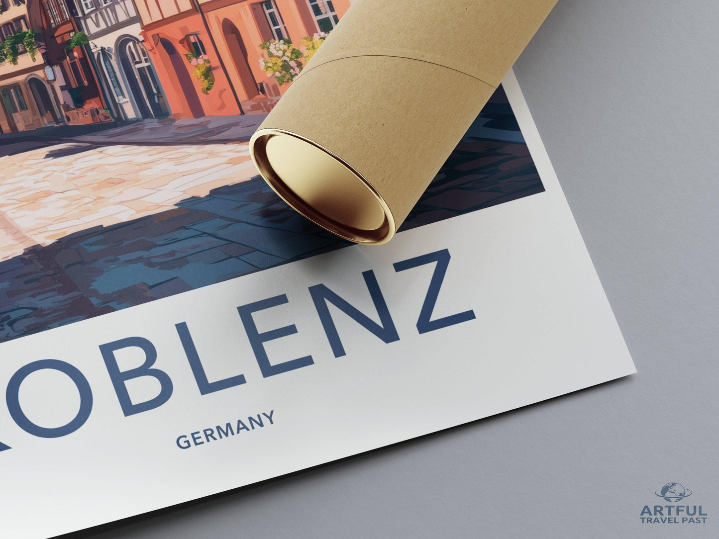 Koblenz Poster | Germany Wall Art | Europe Decor