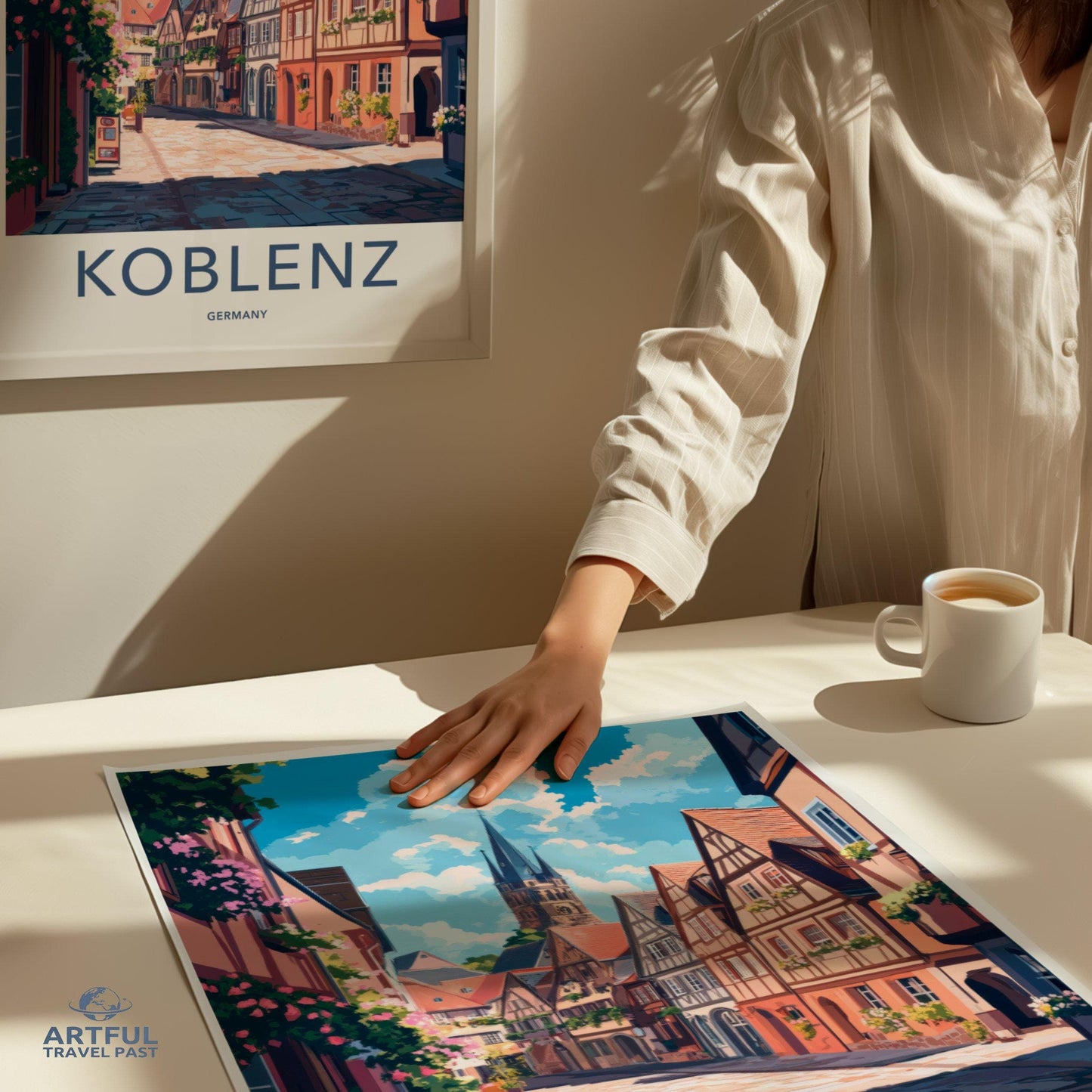 Koblenz Poster | Germany Wall Art | Europe Decor