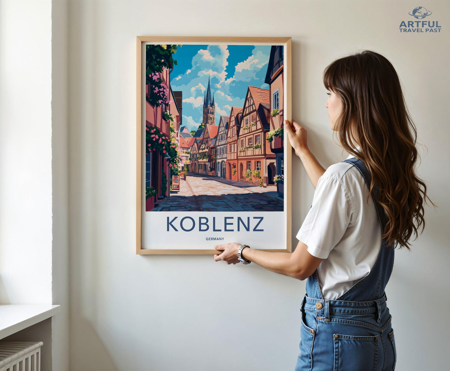Koblenz Poster | Germany Wall Art | Europe Decor