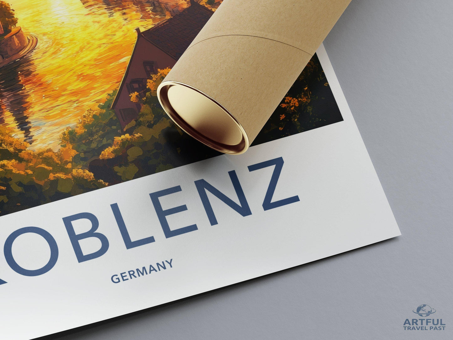 Koblenz Poster | Germany Wall Art | Europe Decor