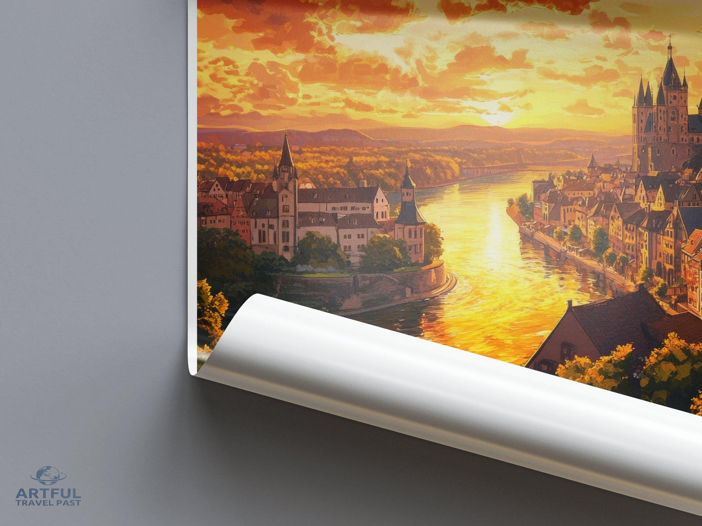 Koblenz Poster | Germany Wall Art | Europe Decor