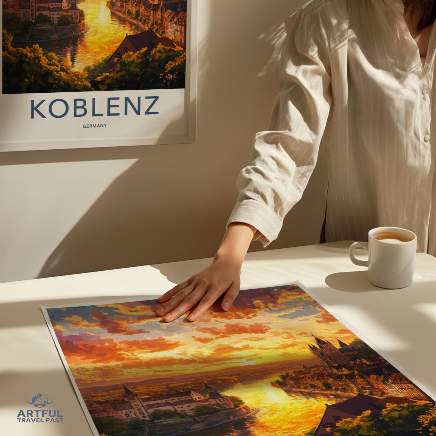 Koblenz Poster | Germany Wall Art | Europe Decor