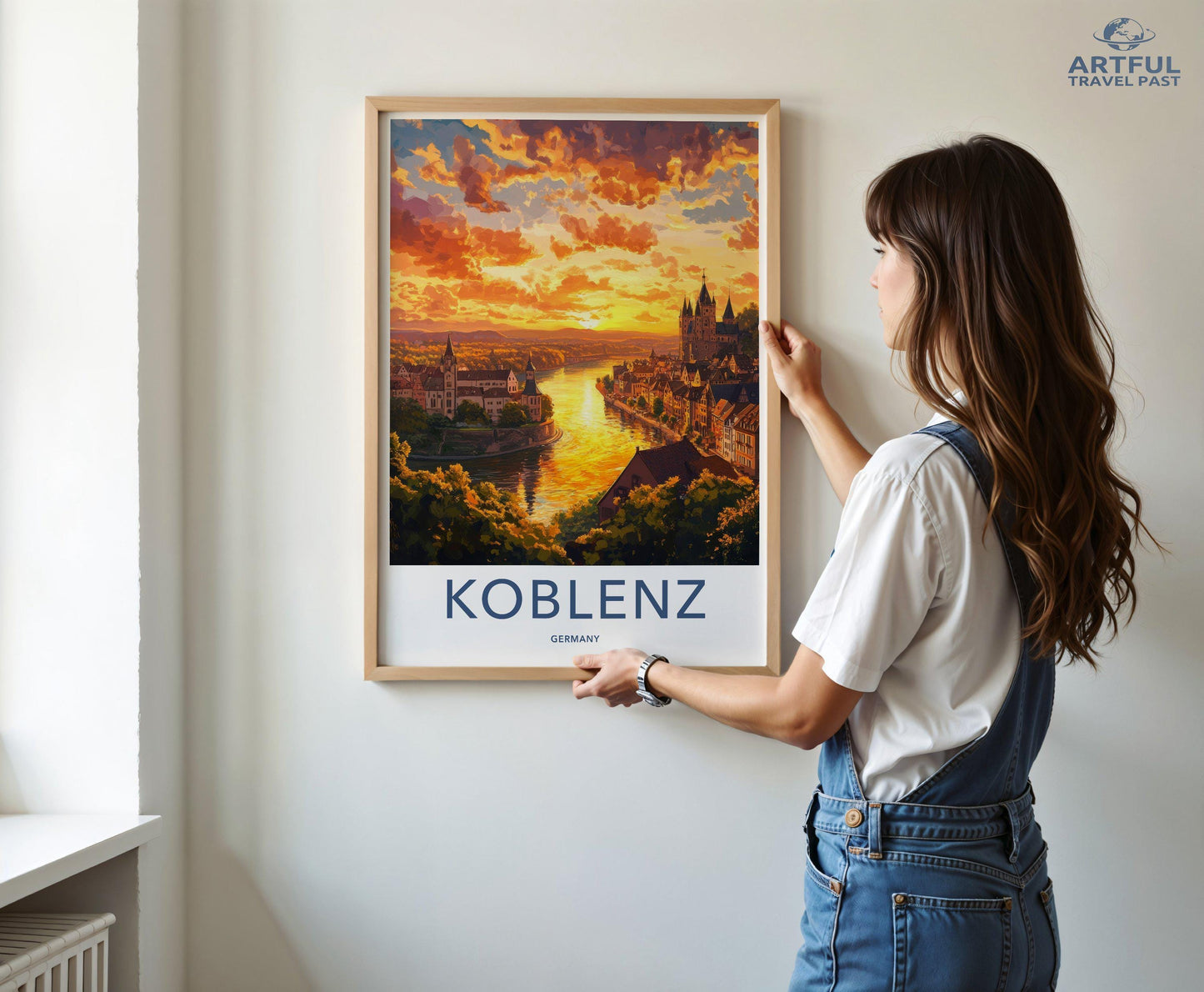 Koblenz Poster | Germany Wall Art | Europe Decor