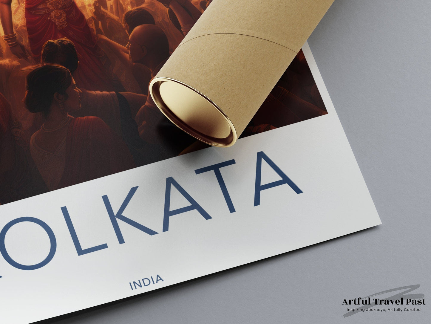 Kolkata Poster - India Wall Art
