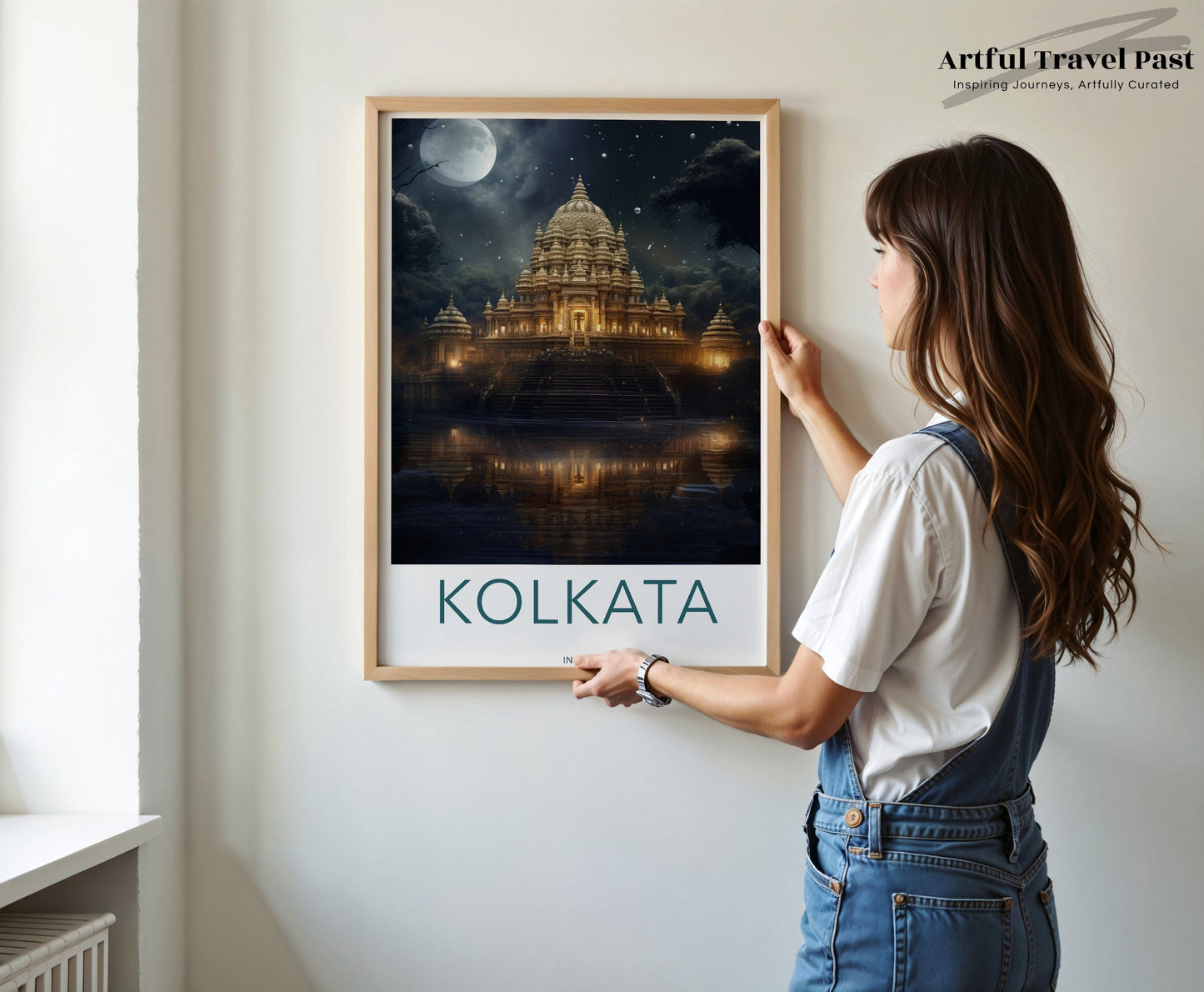 Kolkata Poster - India Wall Art