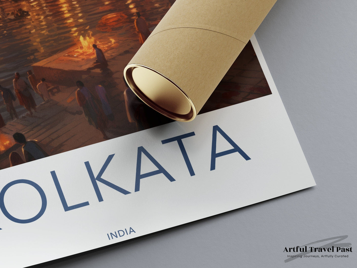 Kolkata Poster - West Bengal Wall Art