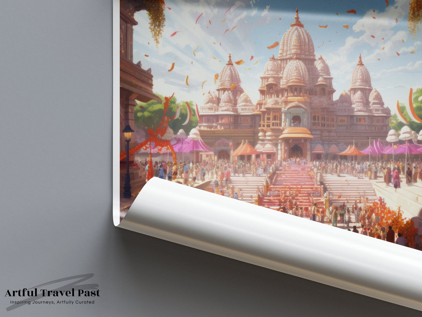 Kolkata Poster | West Bengal Wall Art | India Decor