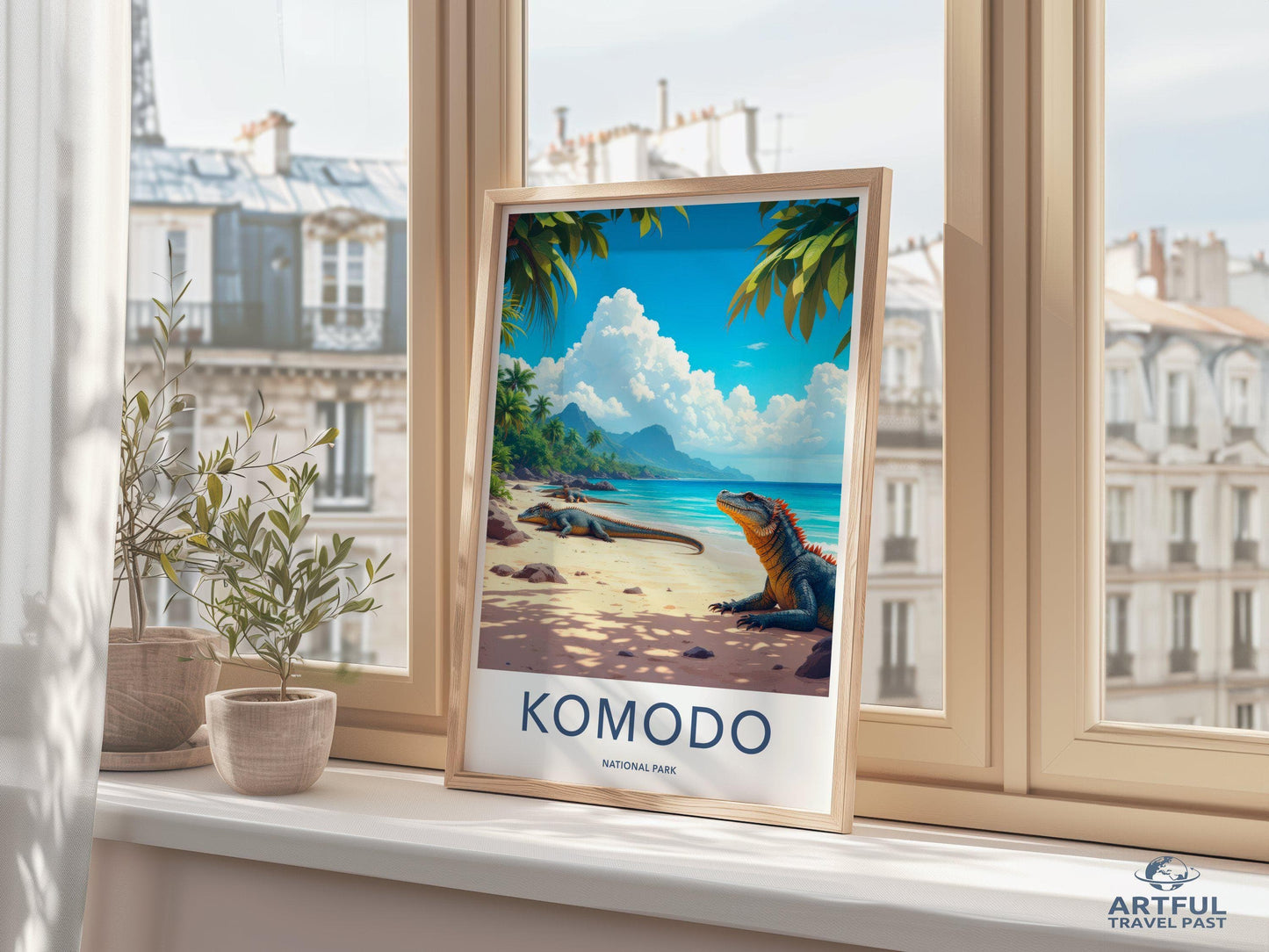 Komodo Indonesia Poster