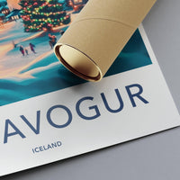 Kópavogur Poster - Iceland Wall Art
