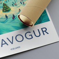 Kópavogur Poster - Iceland Wall Art