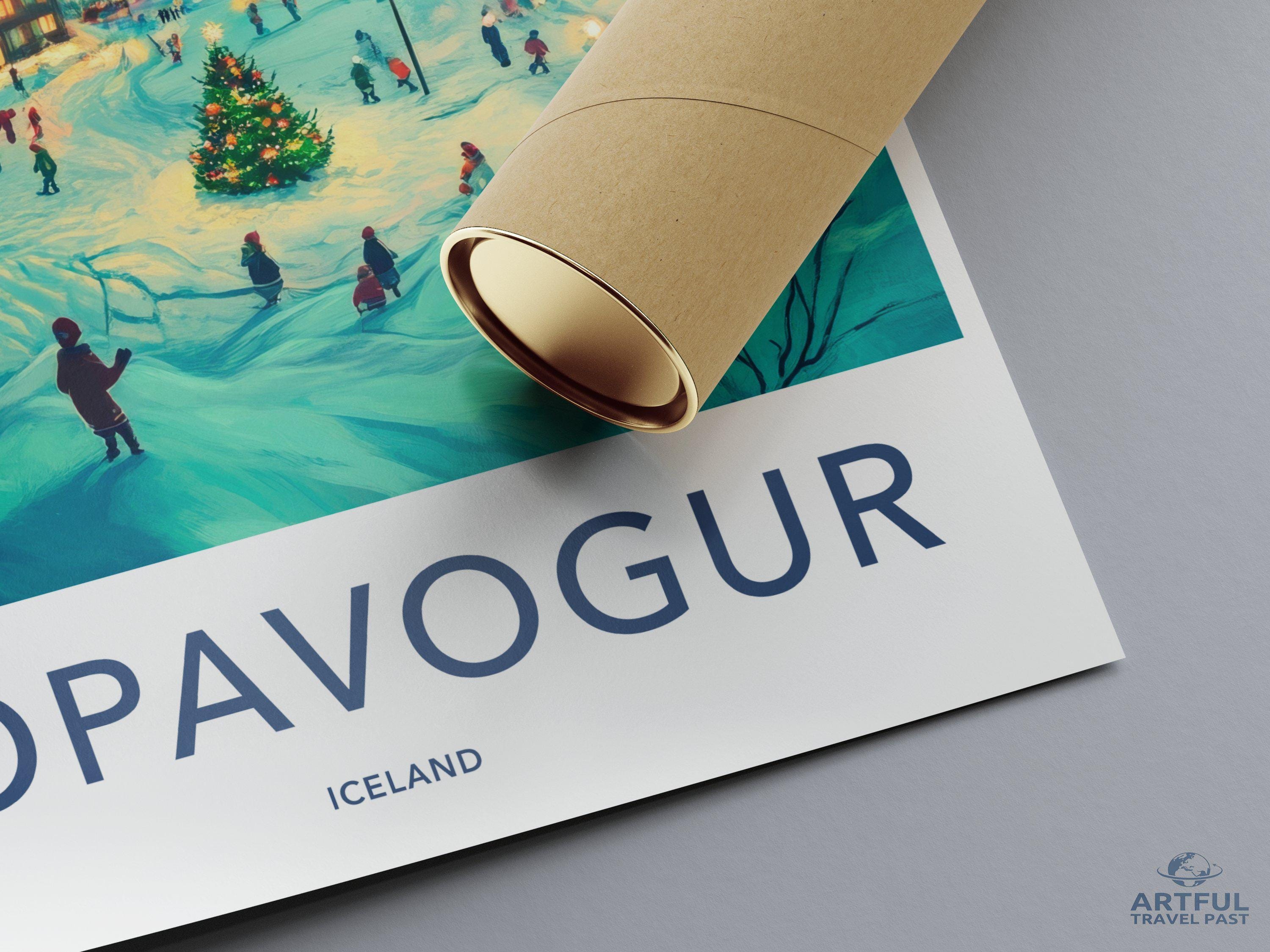 Kópavogur Poster - Iceland Wall Art