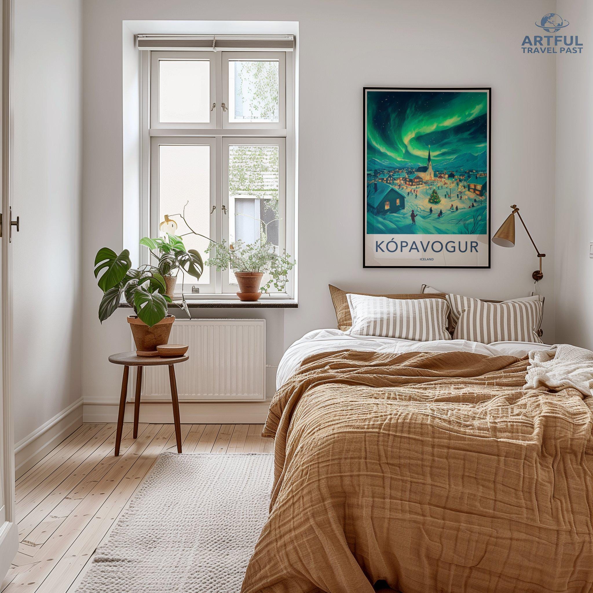 Kópavogur Poster - Iceland Wall Art