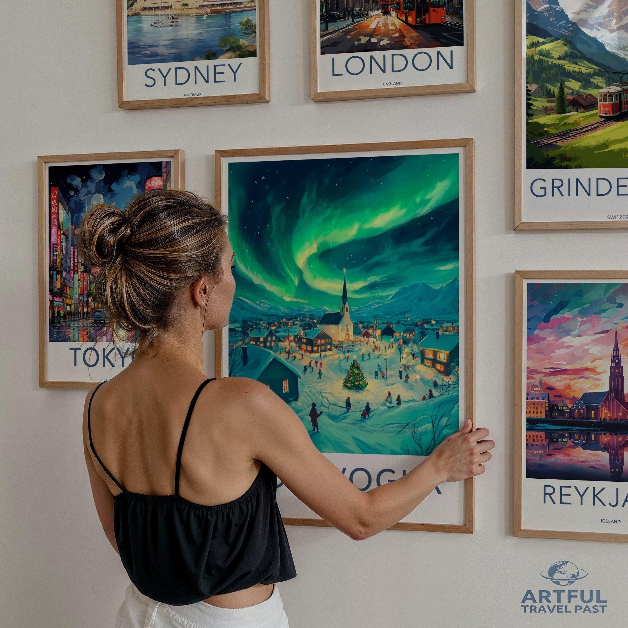 Kópavogur Poster - Iceland Wall Art