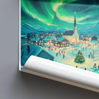 Kópavogur Poster - Iceland Wall Art