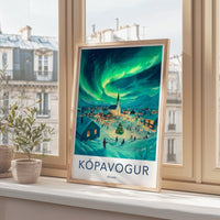 Kópavogur Poster - Iceland Wall Art