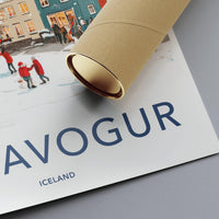 Kópavogur Poster - Iceland Wall Art