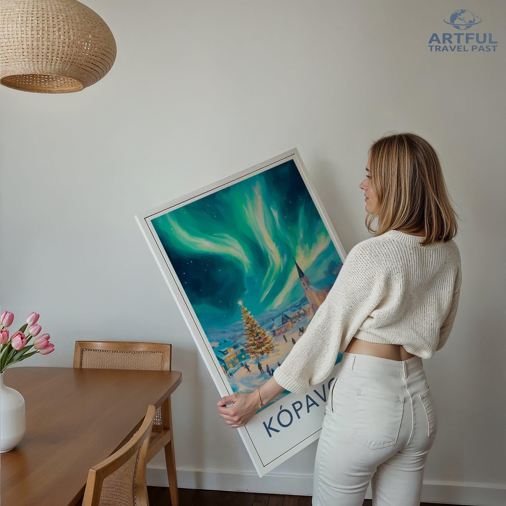 Kópavogur Poster - Iceland Wall Art