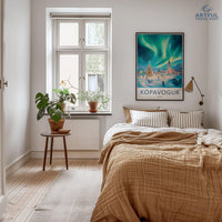 Kópavogur Poster - Iceland Wall Art