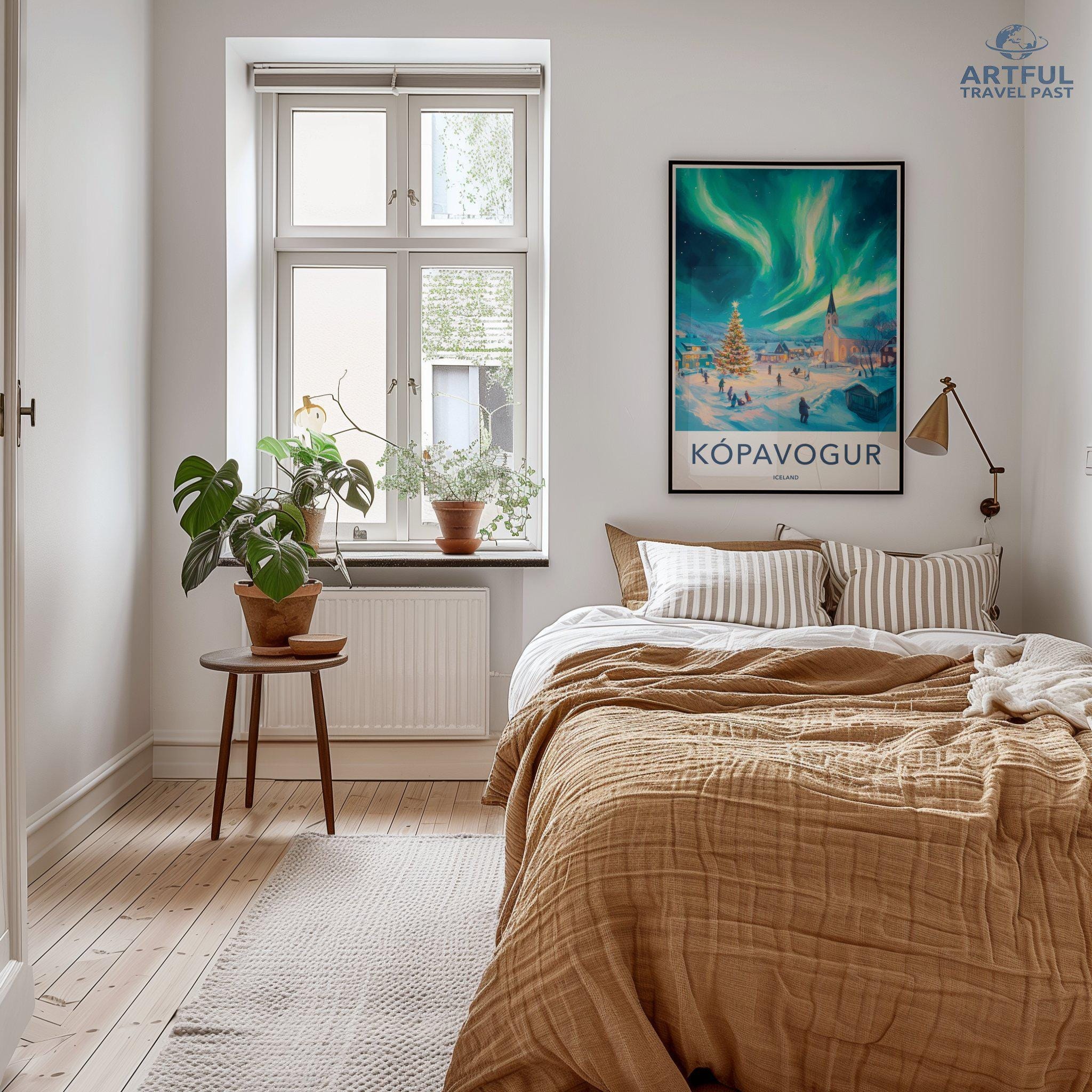 Kópavogur Poster - Iceland Wall Art