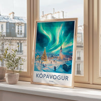 Kópavogur Poster - Iceland Wall Art