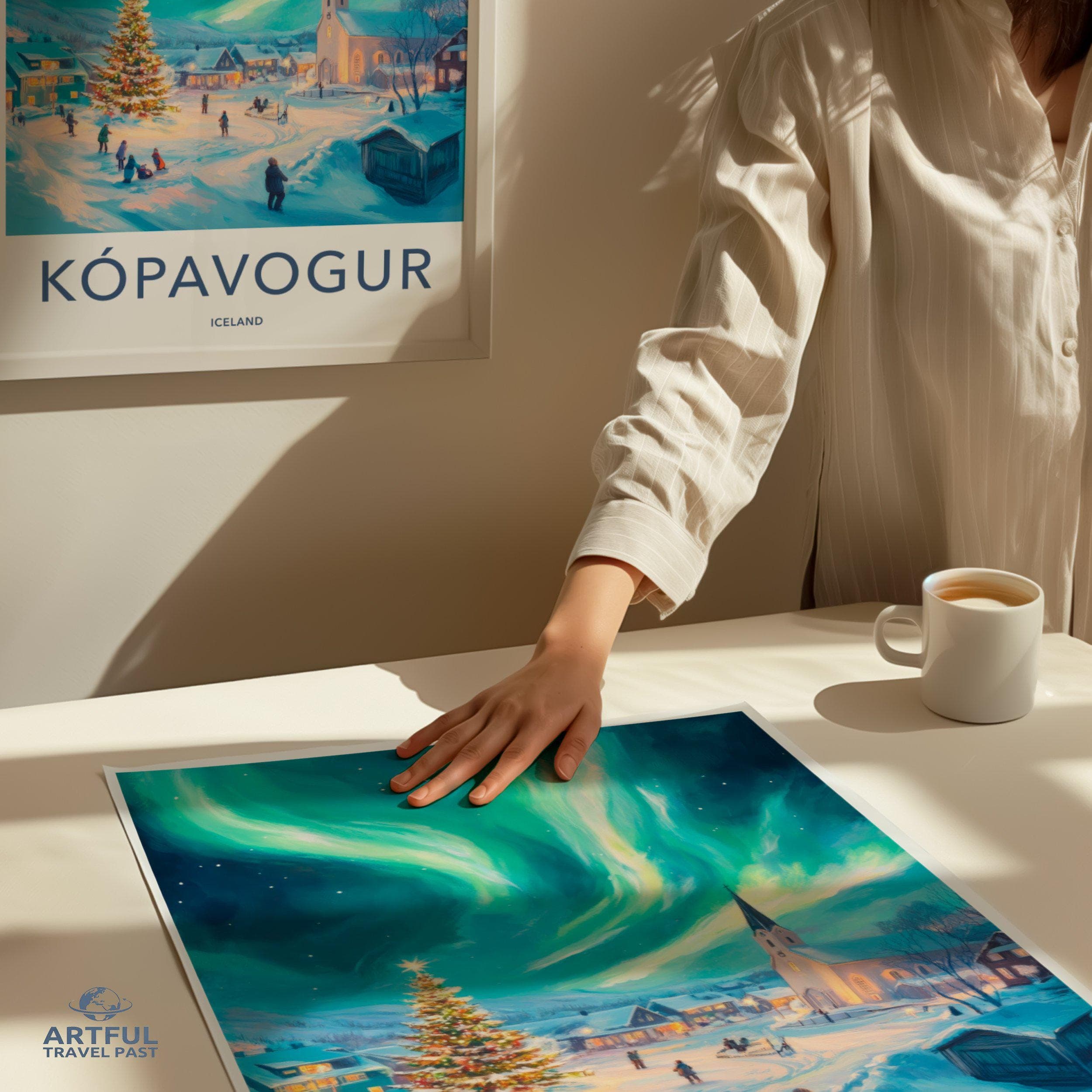Kópavogur Poster - Iceland Wall Art