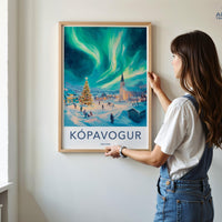 Kópavogur Poster - Iceland Wall Art