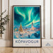 Kópavogur Poster - Iceland Wall Art