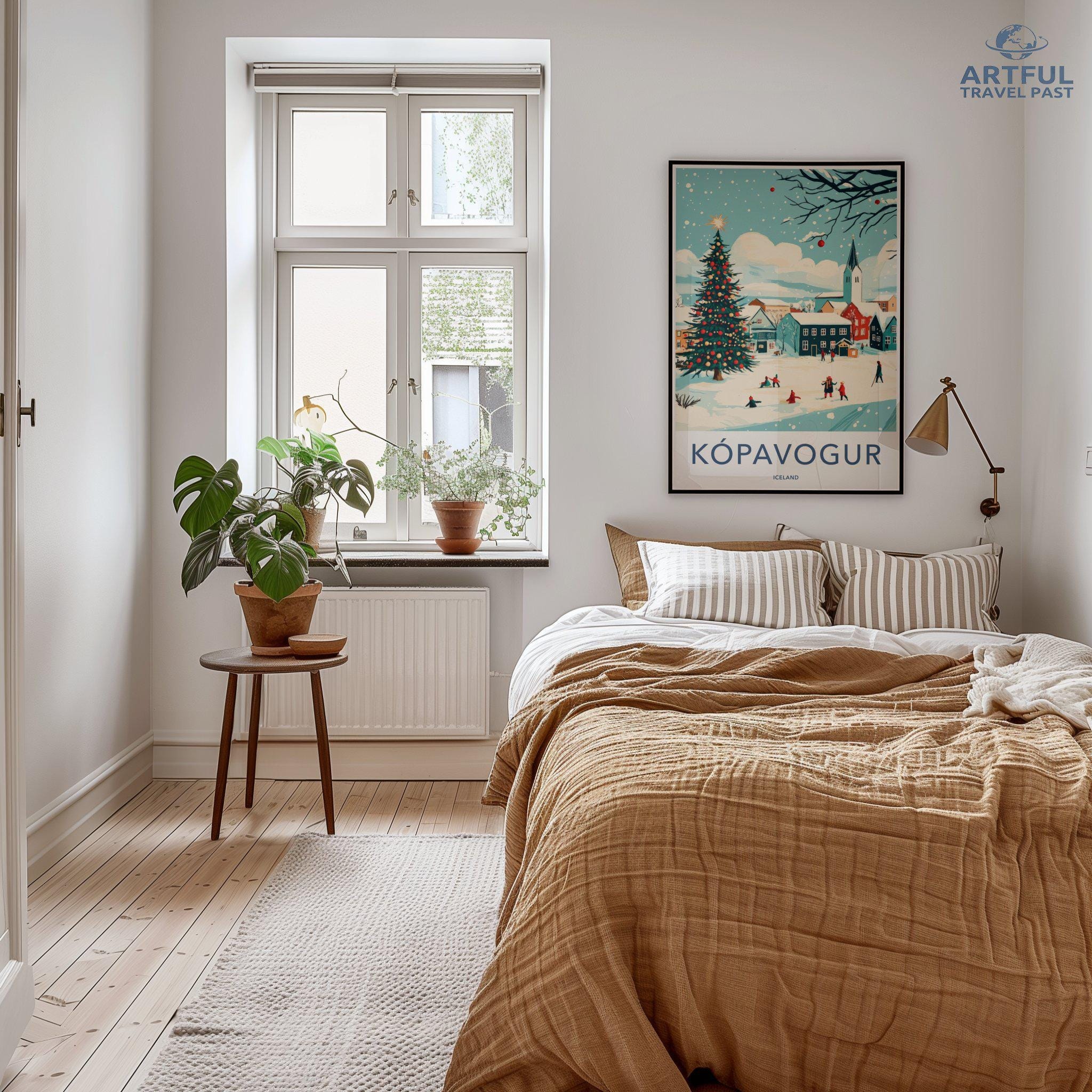 Kópavogur Poster - Iceland Wall Art