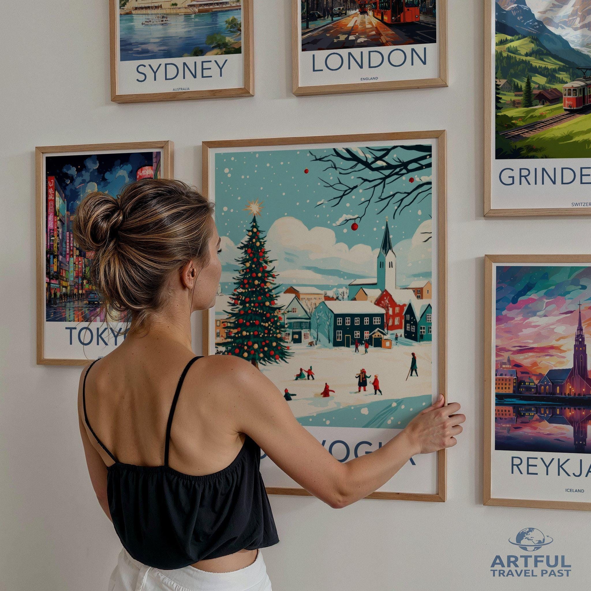 Kópavogur Poster - Iceland Wall Art