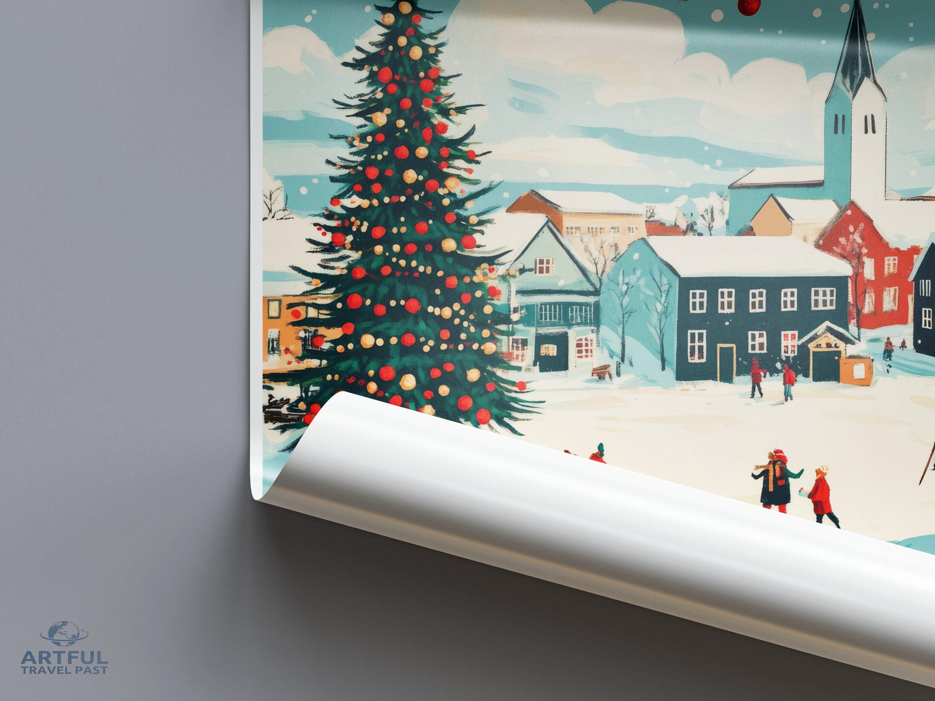 Kópavogur Poster - Iceland Wall Art