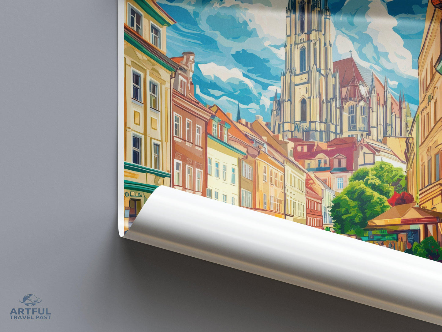 Kosice Poster - Slovakia Wall Art