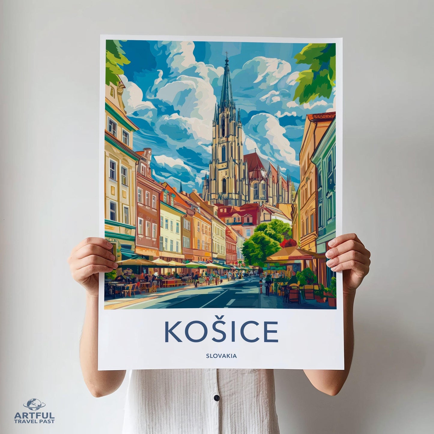Kosice Poster - Slovakia Wall Art