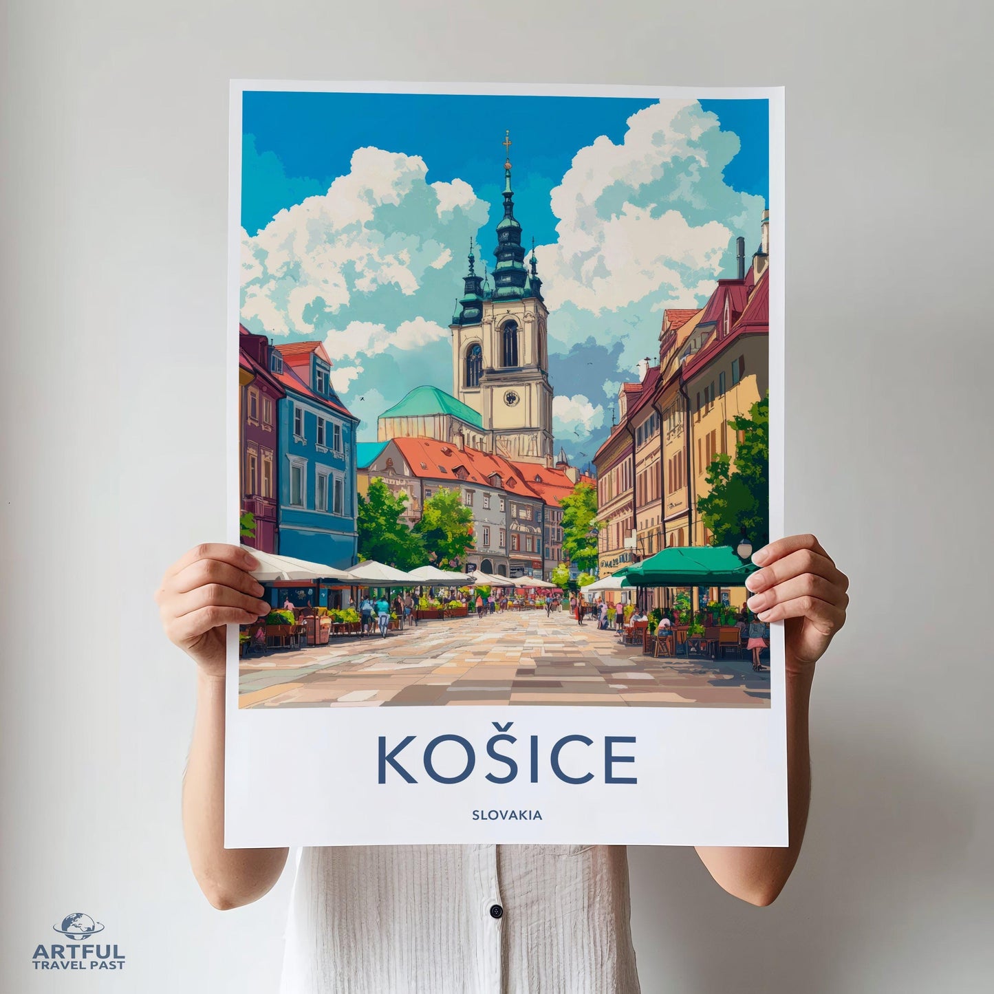 Kosice Poster - Slovakia Wall Art