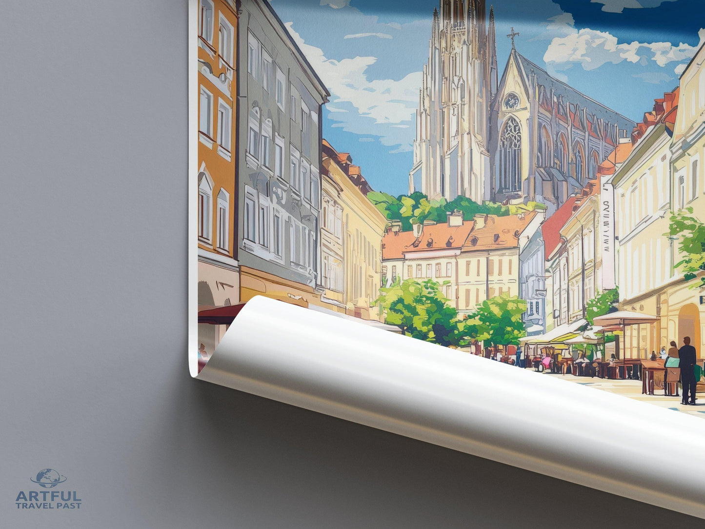 Kosice Poster - Slovakia Wall Art