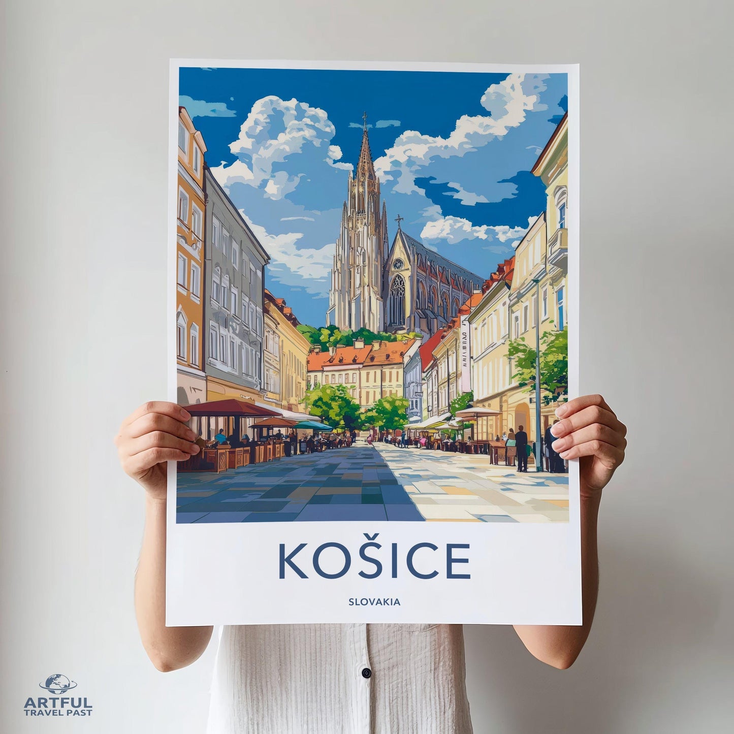 Kosice Poster - Slovakia Wall Art