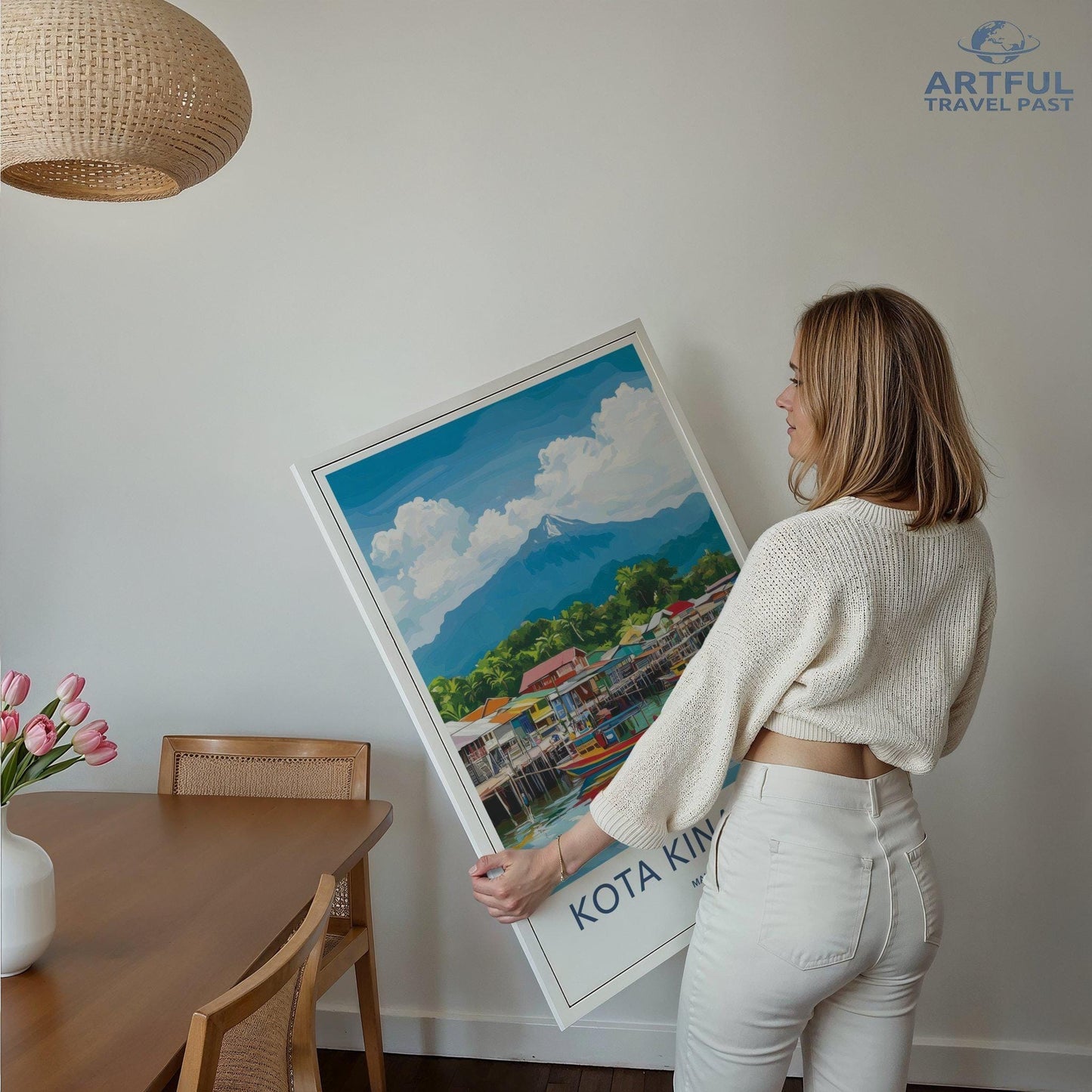 Kota Kinabalu Poster - Malaysia Wall Art