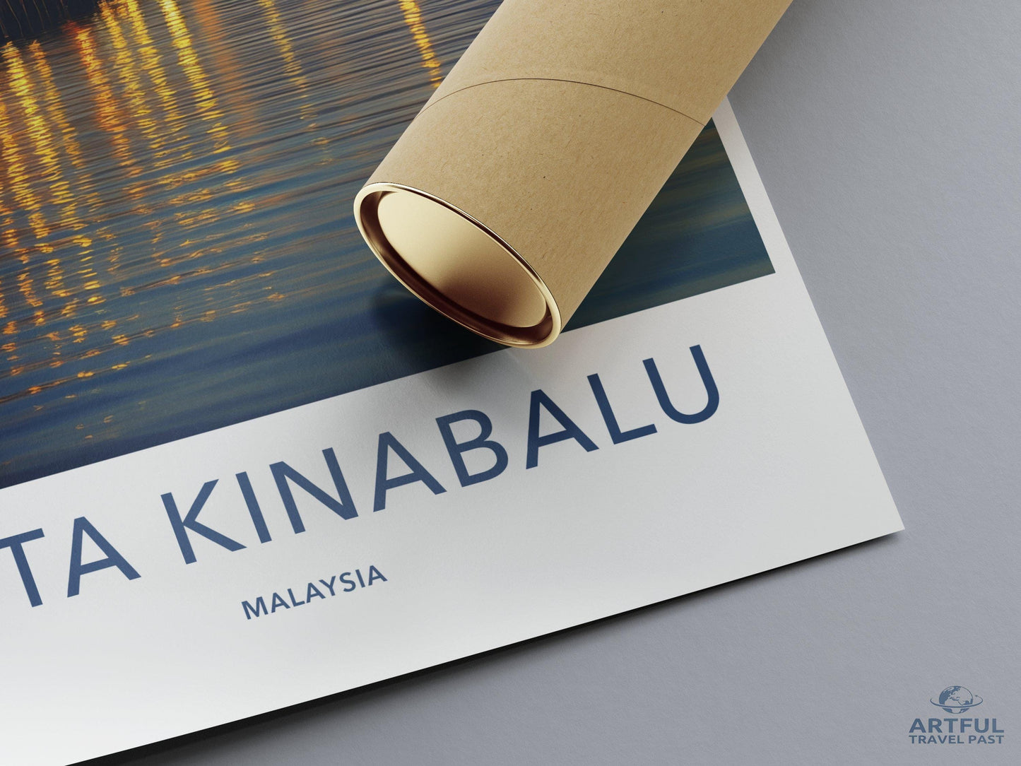 Kota Kinabalu Poster | Malaysia Wall Art | Asia Decor