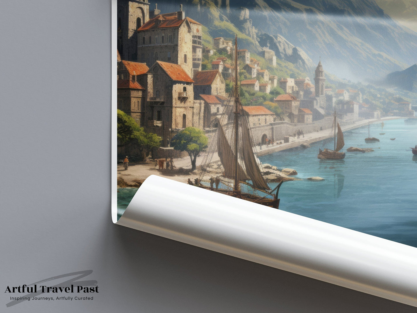 Kotor Poster | Montenegro Wall Art | Europe Decor