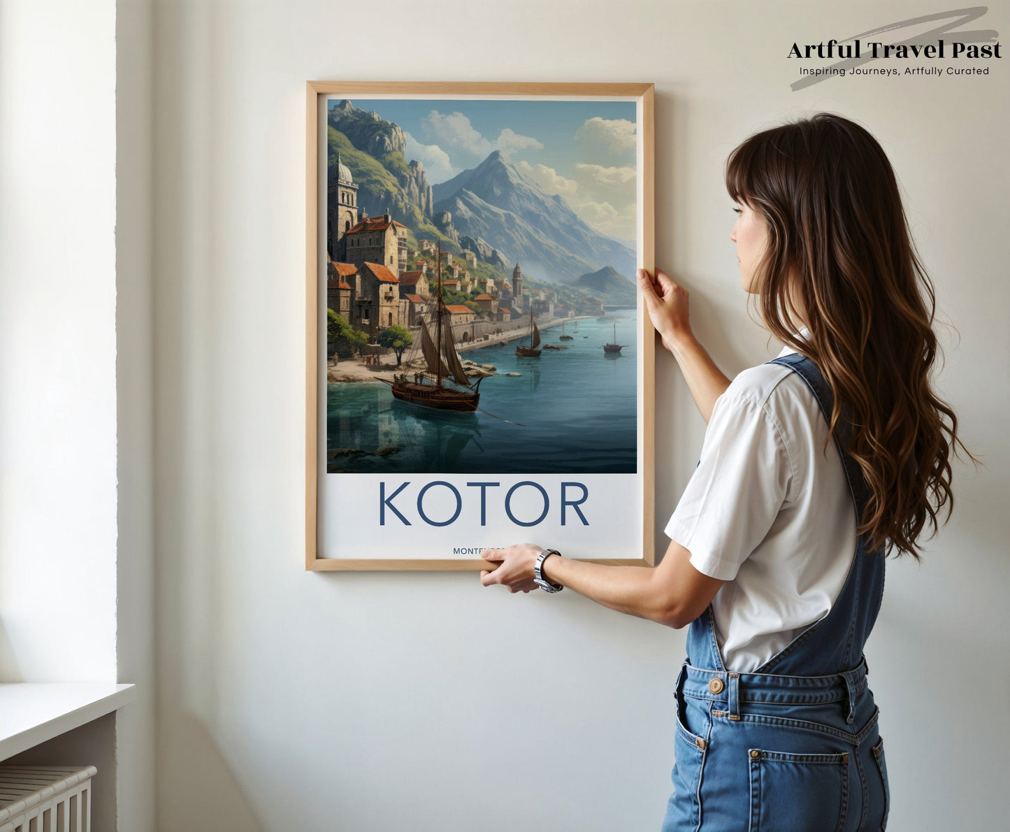 Kotor Poster | Montenegro Wall Art | Europe Decor