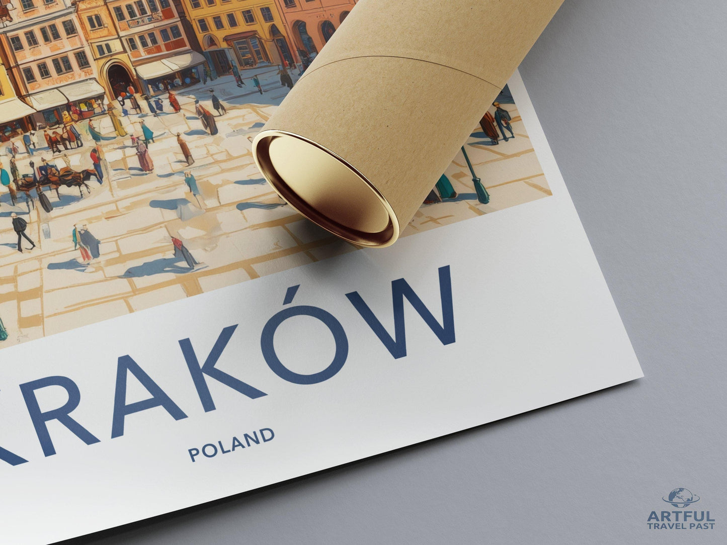 Kraków Poster - Poland Wall Art