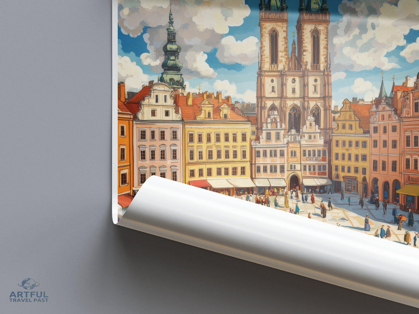 Kraków Poster - Poland Wall Art