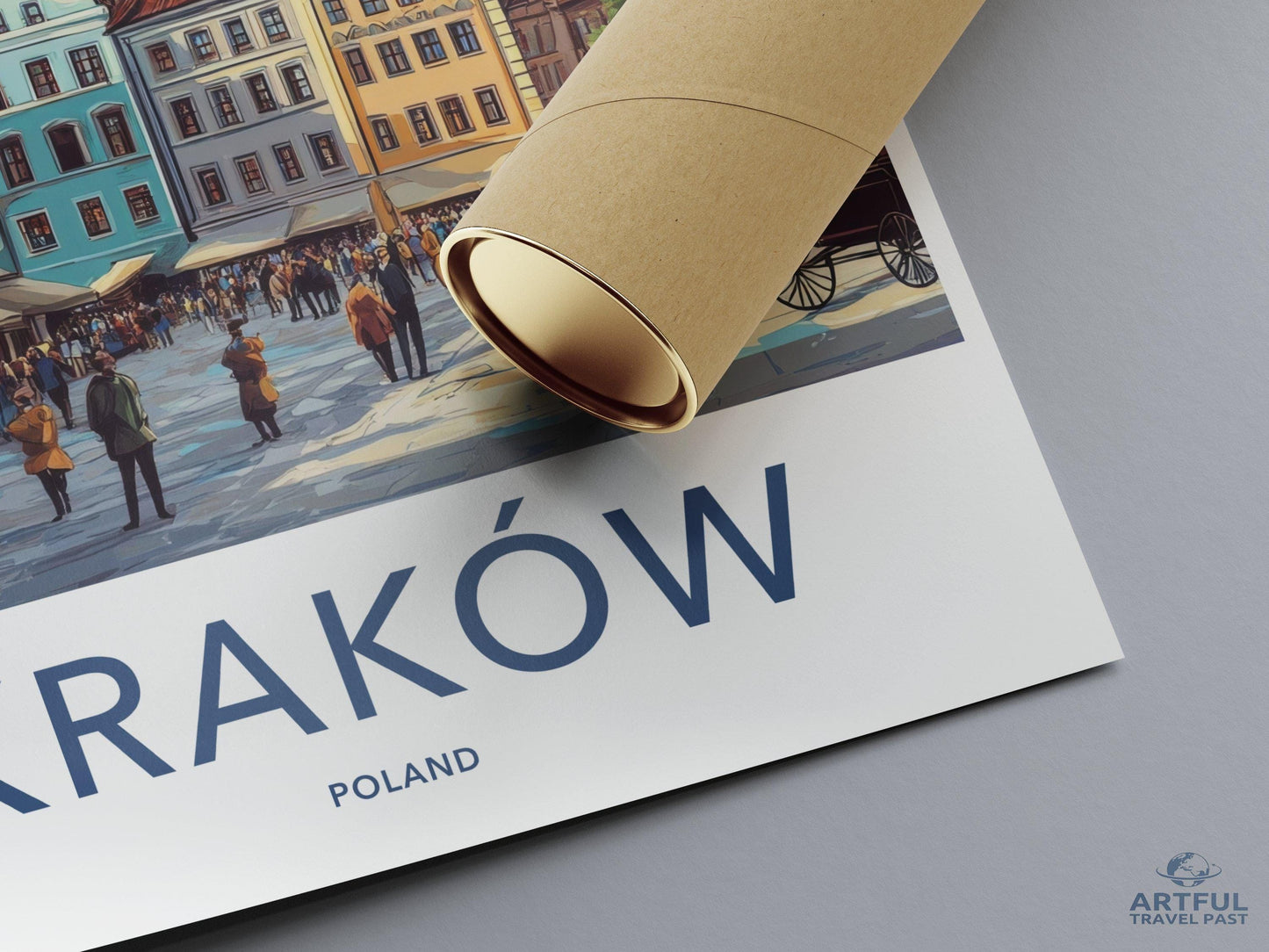 Kraków Poster - Poland Wall Art