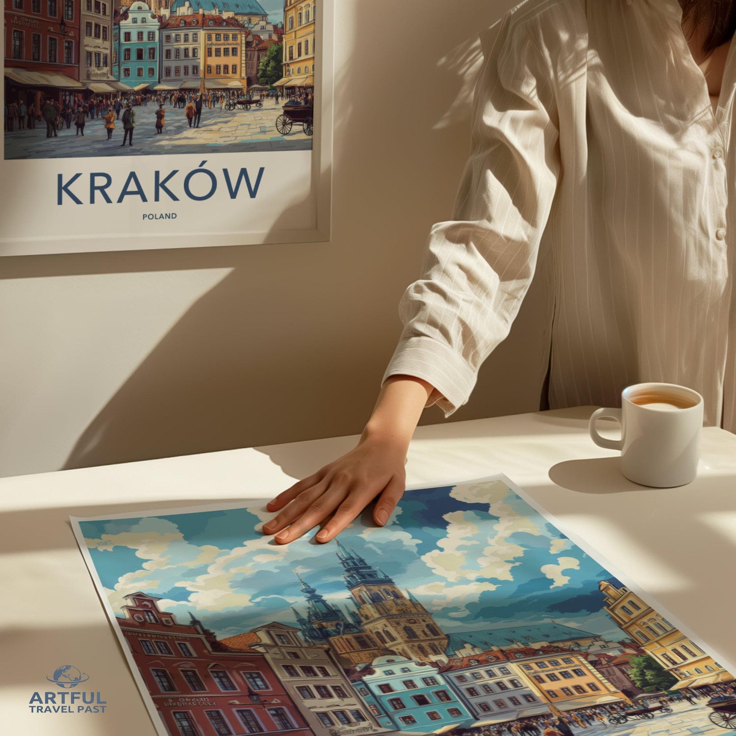 Kraków Poster - Poland Wall Art